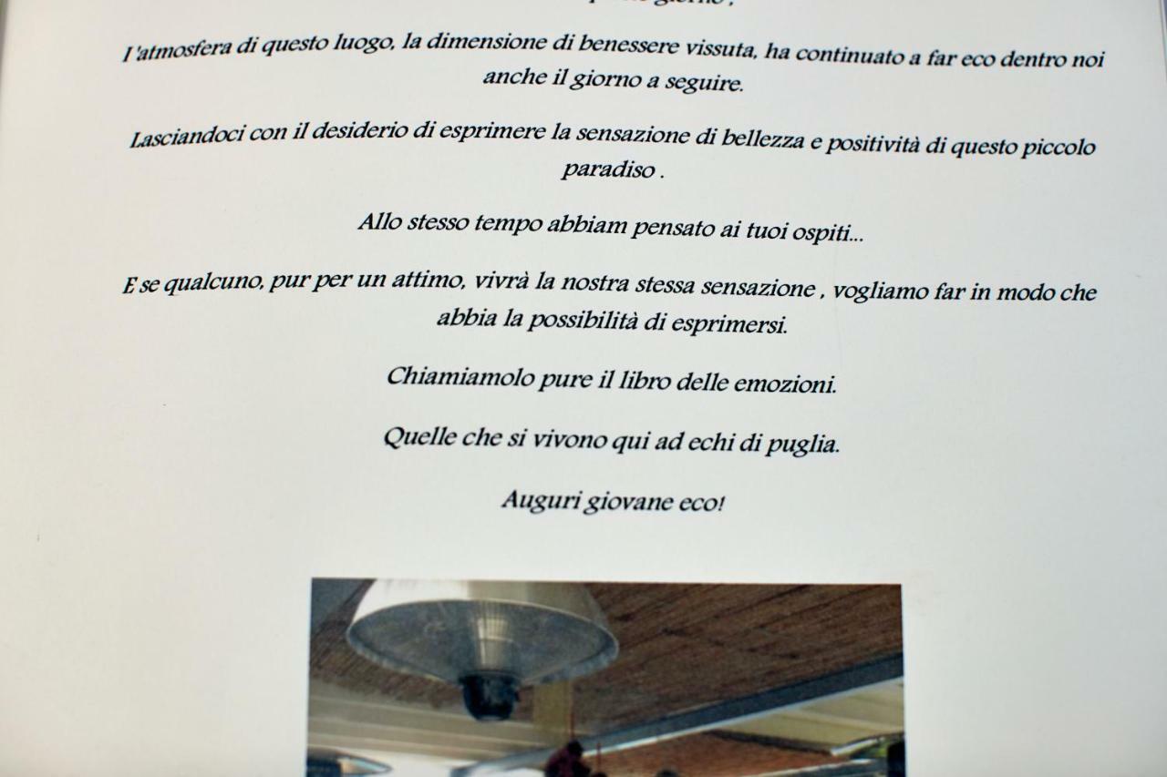 Frühstückspension Echi Di Puglia
